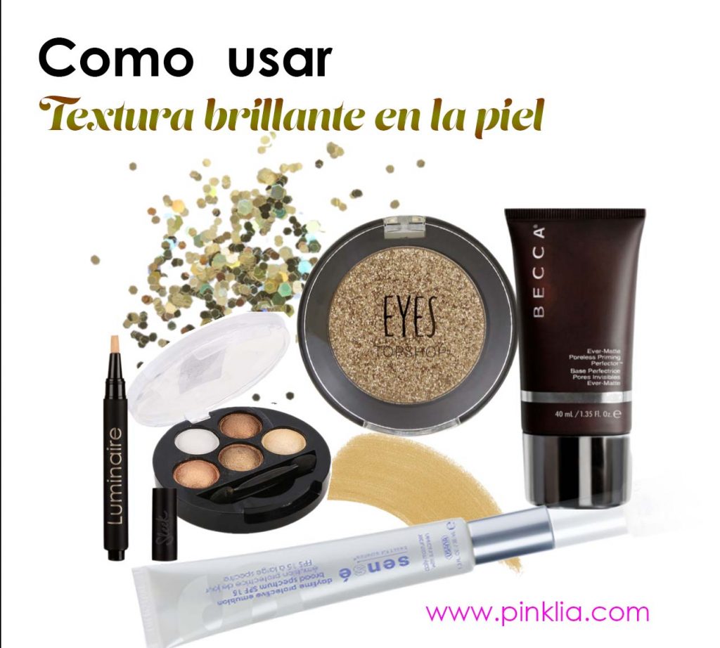 maquillaje brillante