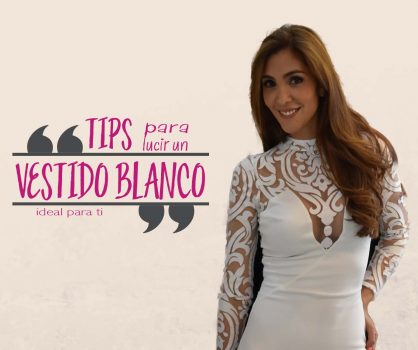 Un sexy vestido blanco