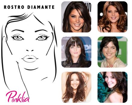 Los mejores cortes de pelo y estilos de peinados para mujeres con forma de cara diamante