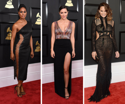 Laverne Cox, Ali McPhee y Christine Tiegen